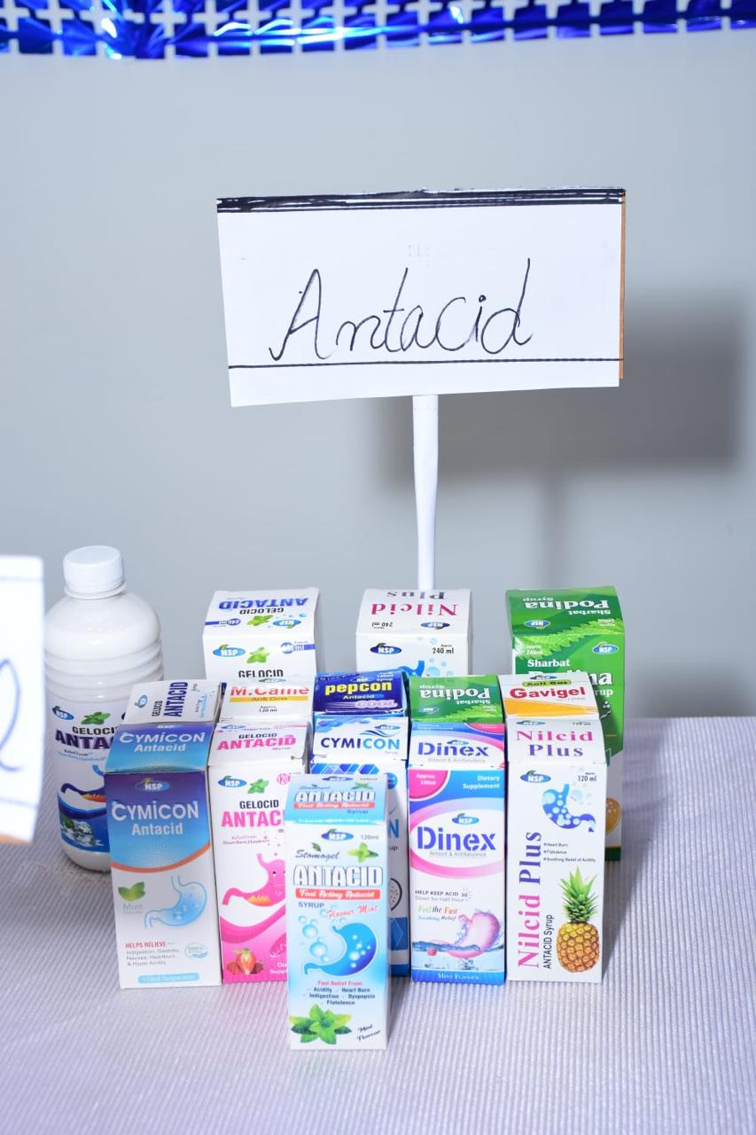 Antacid and digestive herbal syrup range, New Syed Pharma