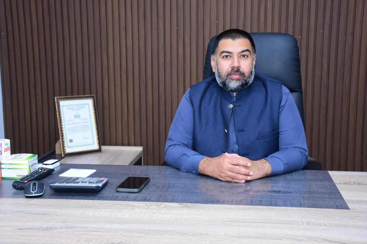 Dr. Zafar, CEO of New Syed Pharma, Muridke, Pakistan