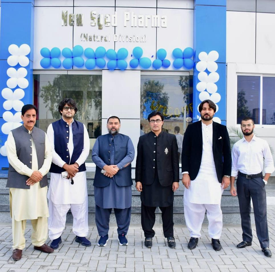 New Syed Pharma guests and staff at company launch event