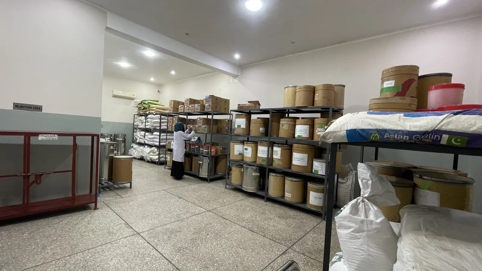 New Syed Pharma bulk storage warehouse, Muridke Pakistan