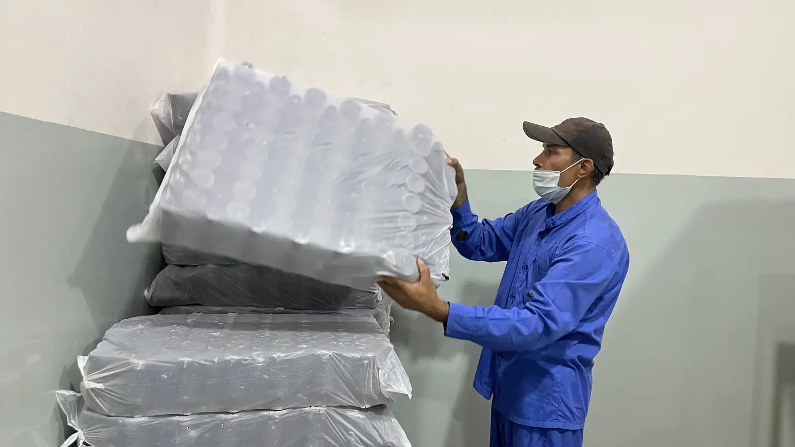 New Syed Pharma finished goods warehouse and dispatch area, Muridke Pakistan