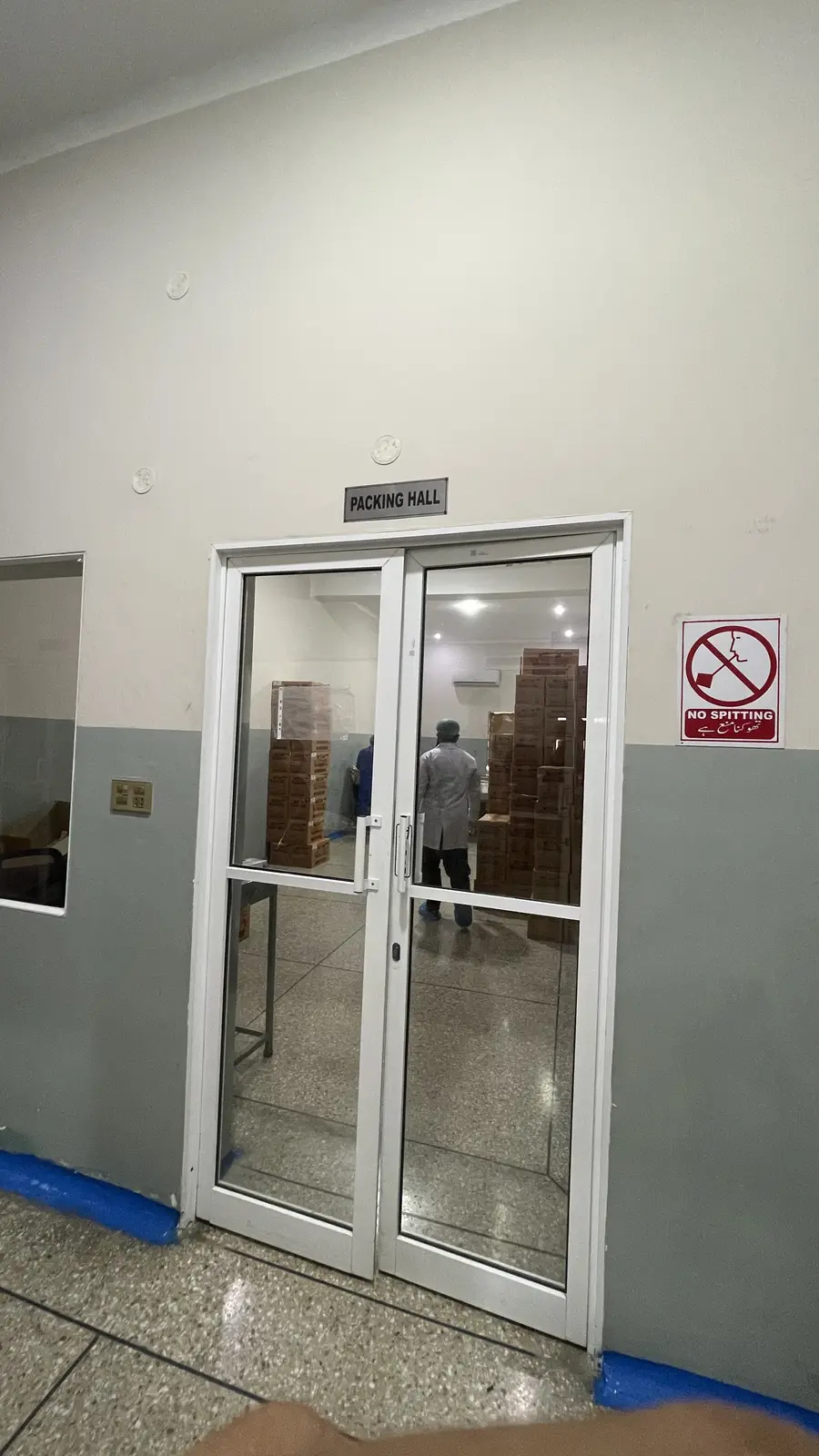 New Syed Pharma packing hall, product labeling and boxing, Muridke Pakistan