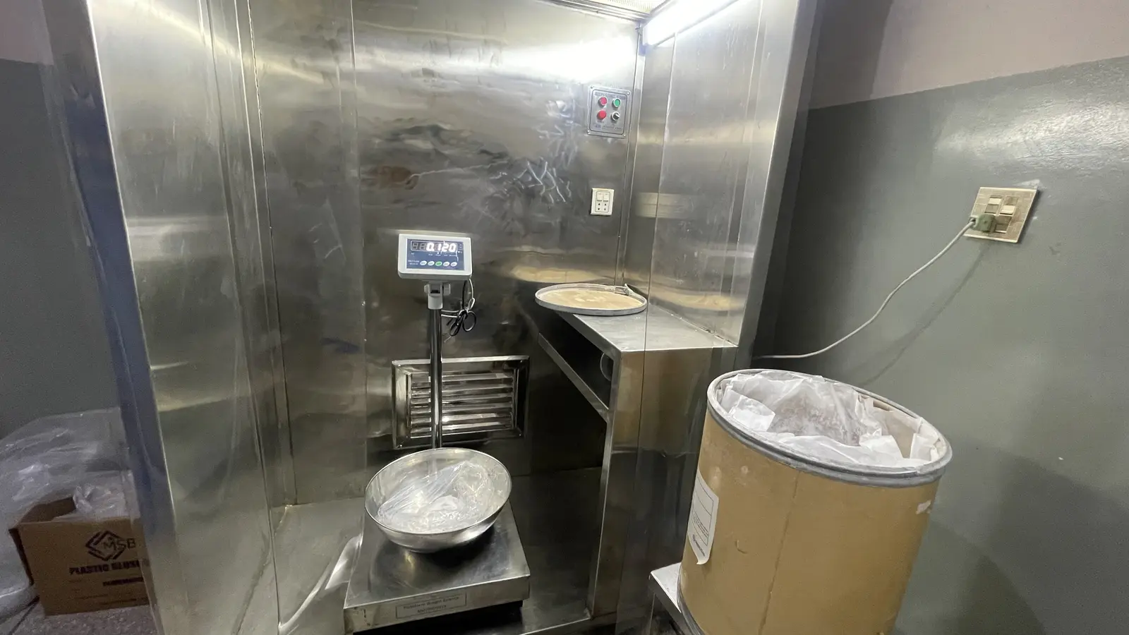 New Syed Pharma raw material storage and inventory, herbal ingredient sourcing, Muridke Pakistan