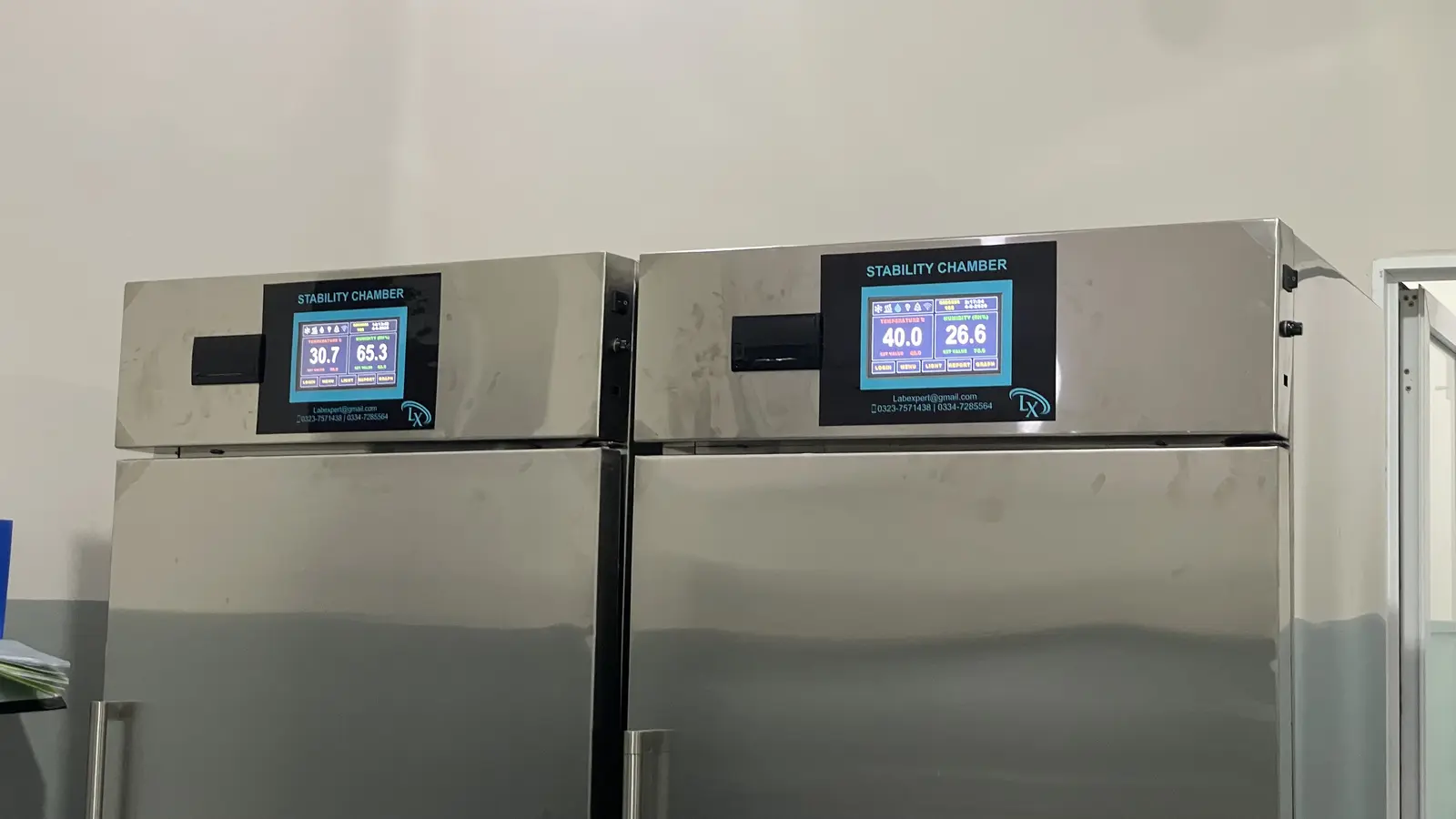 New Syed Pharma stability testing chambers and in-process laboratory, Muridke Pakistan