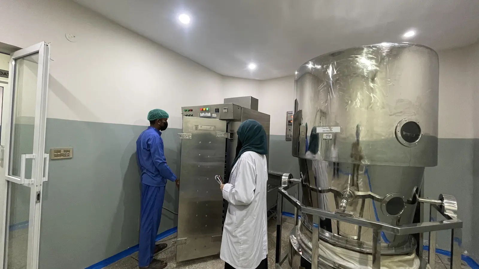 New Syed Pharma tablet manufacturing and granulation equipment, Muridke Pakistan