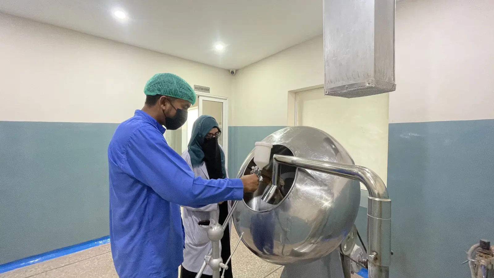 New Syed Pharma tablet manufacturing and granulation equipment, Muridke Pakistan