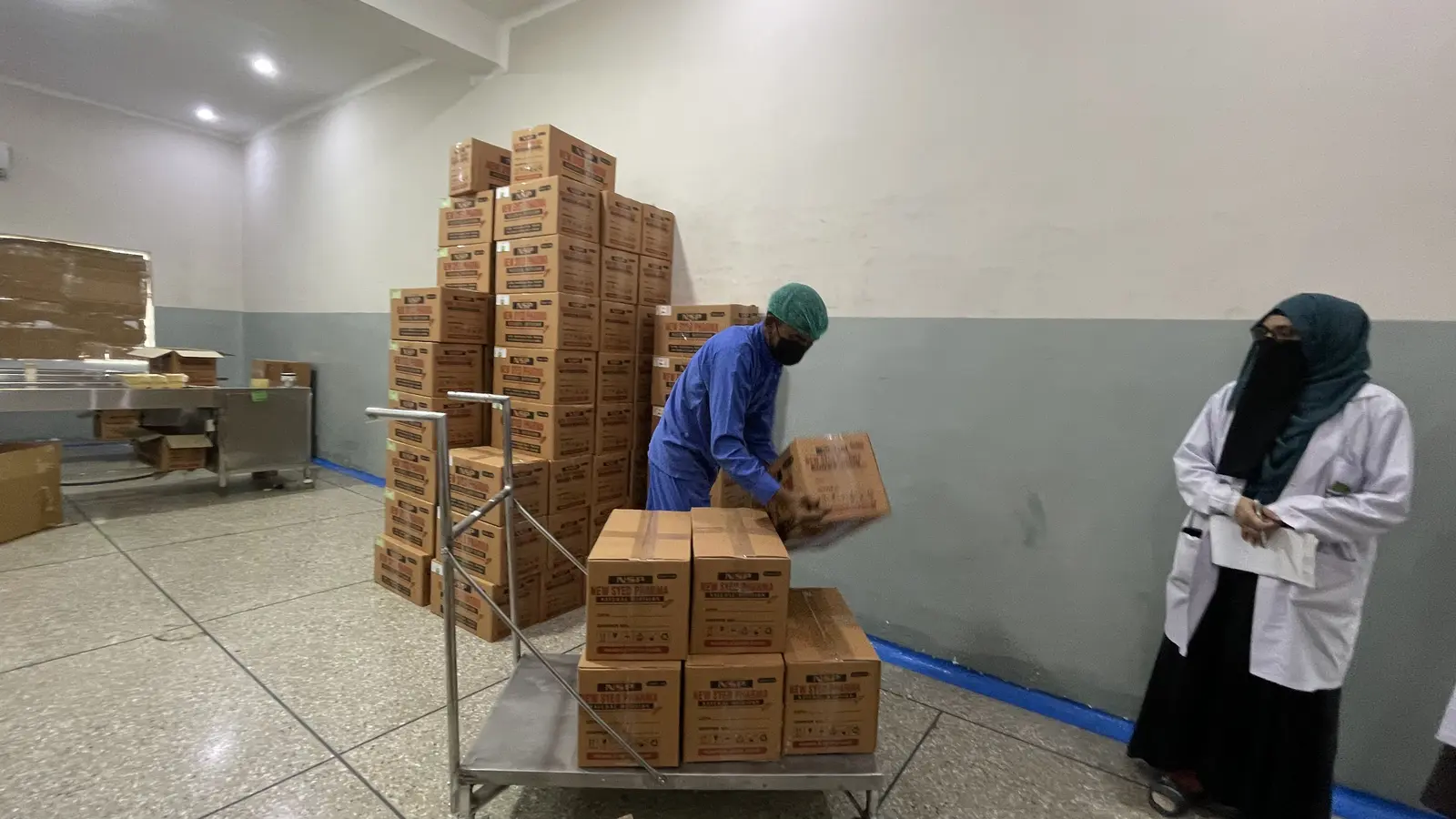 New Syed Pharma tablet manufacturing and granulation equipment, Muridke Pakistan
