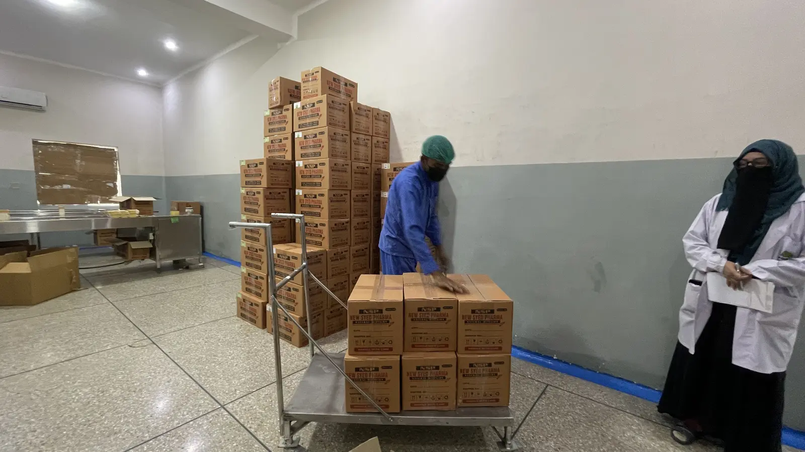 New Syed Pharma tablet manufacturing and granulation equipment, Muridke Pakistan